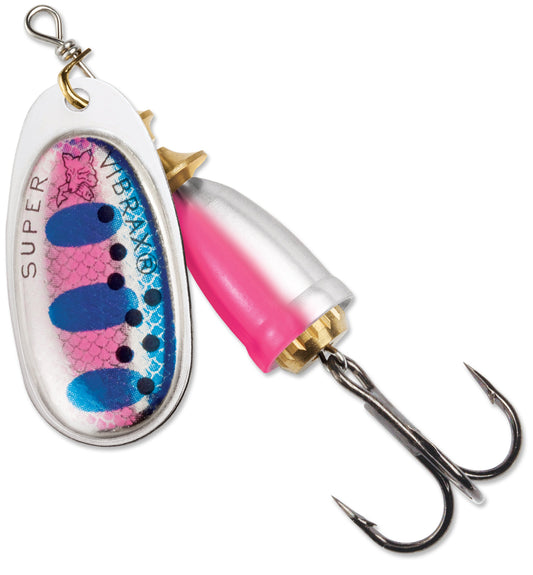 Cucharilla Blue Fox Vibrax #1 Rainbow Trout