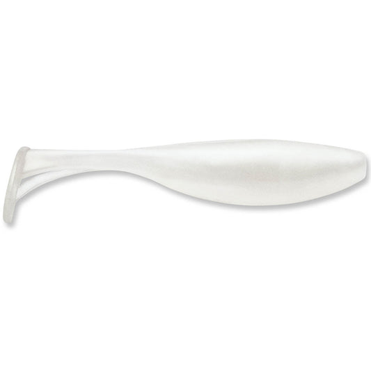 Señuelo Suave Storm Vinylo Largo Shad 3" Pearl