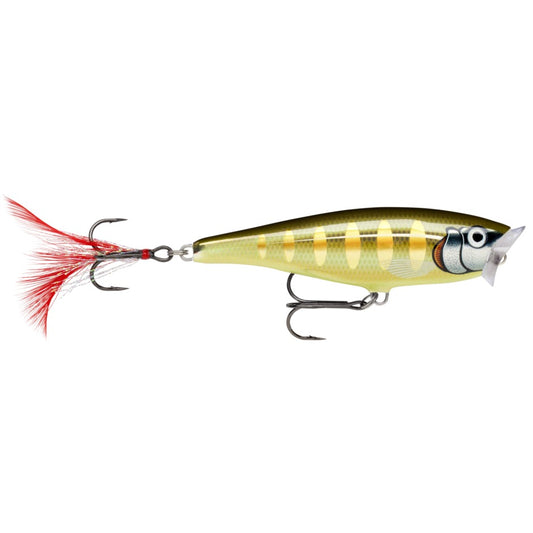 Señuelo Rapala Skitter Pop 05 Striped Grey Shiner
