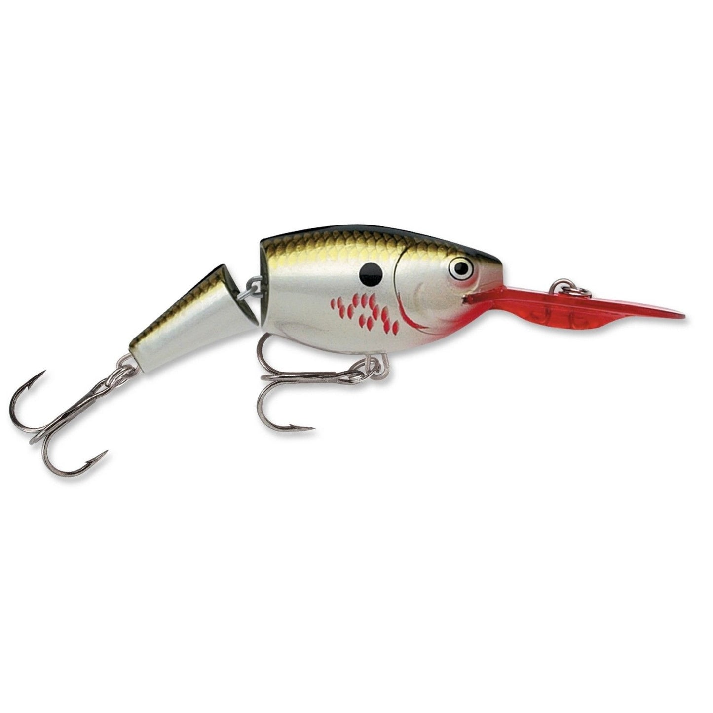 Señuelo Rapala Jointed Shad Rap 07 Bleeding Olive Flash