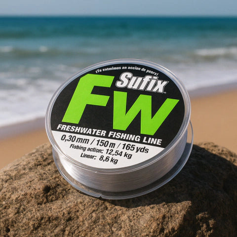 Hilo Sufix FW Mono 0.30mm 150m Clear