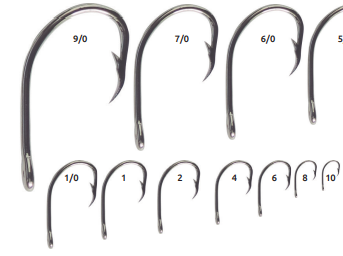 Anzuelo Mustad 94151-NI #1 Live Bait Niquelado Ojo Anillado (10 pzs)