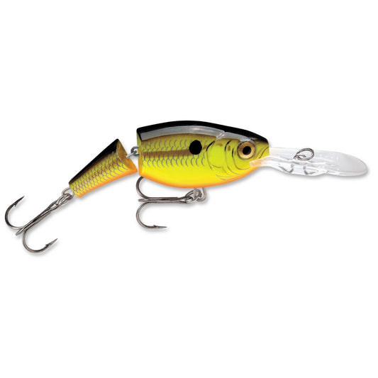 Señuelo Rapala Jointed Shad Rap 07 Chartreuse Black