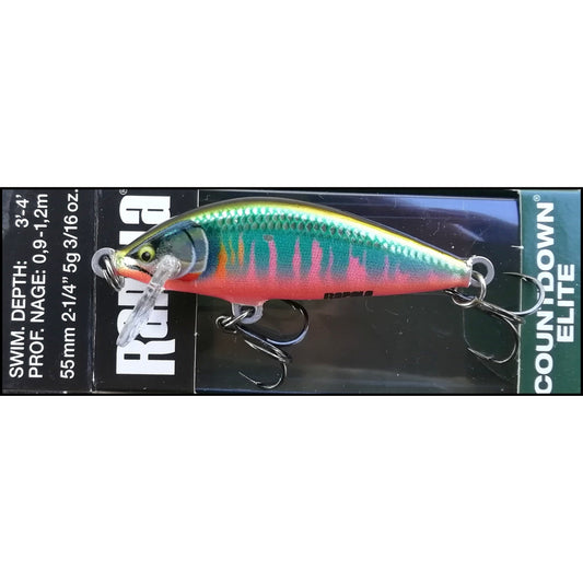 Señuelo Rapala Countdown Elite 75 Gilded Oikawa