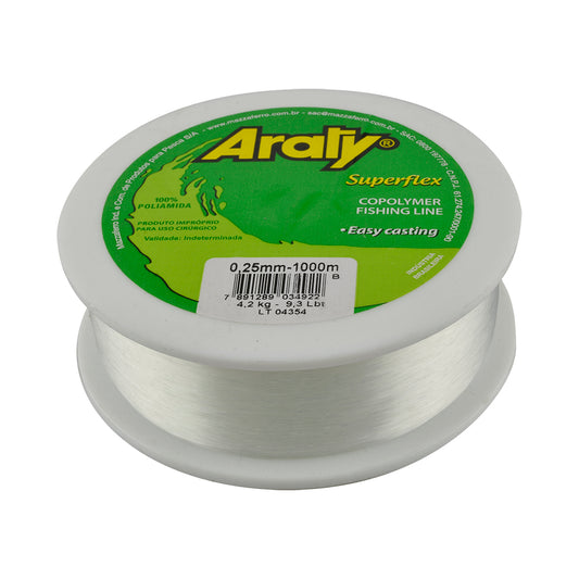 Hilo Araty 0.25mm 1000m Natural