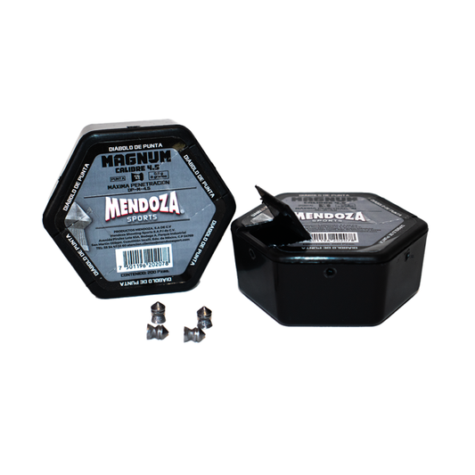 Diábolos Mendoza Magnum 4.5 mm (.177) Punta Completa – 200 piezas