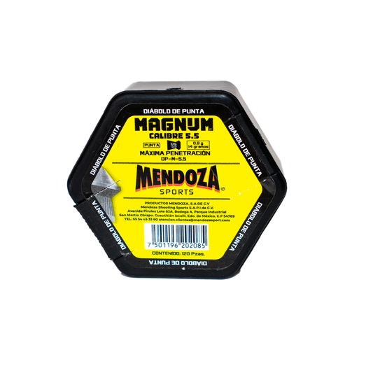 Diábolos Mendoza Magnum 5.5 mm – 120 piezas