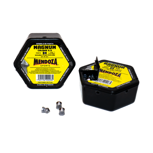 Diábolos Mendoza Magnum 5.5 mm – 120 piezas