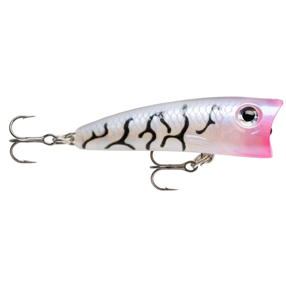 Señuelo Rapala Ultra Light Pop 04 Glass Pearl Tiger UV