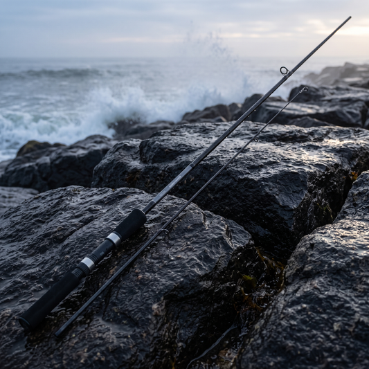 Caña de Pescar Okuma Revenger Spinning 8'0" (2.40m) — Sus 2 tramos en escollera [ia:2]