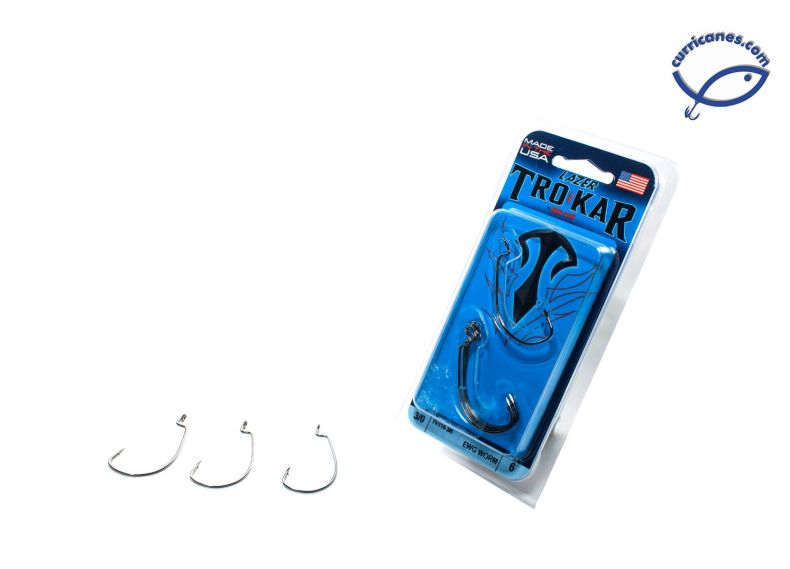 Anzuelo EagleClaw Trokar TK110 Wide Gap 2/0